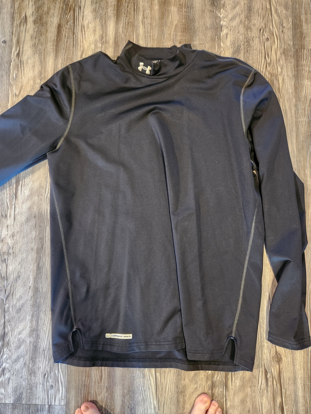 Under Armour Black Long Sleeve Compression Top
